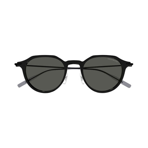 Montblanc MB0355S-001 Round Sunglasses