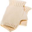 Aran Woollen Mills Supersoft Fingerless Mitten White