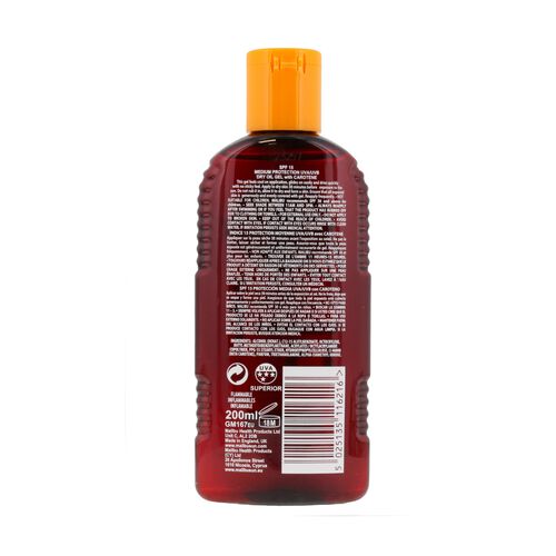 Malibu Sun Dry Oil Gel with Beta Carotene SPF15 200ml