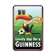 Guinness Toucan Football Metal Sign