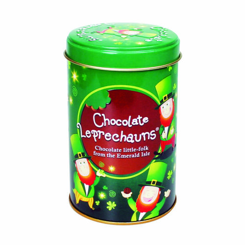Souvenir Chocolate Leprechaun in a Tin