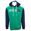 Notre Dame Ireland Navy Sleeve Hoodie S