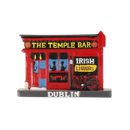 Souvenir Temple Bar Resin Magnet
