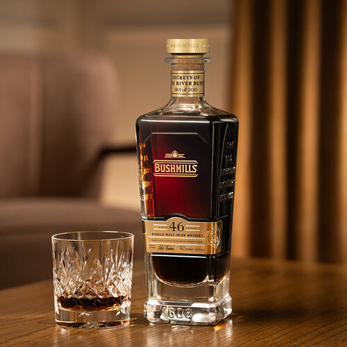 Bushmills 46 Year Old Single Malt Irish Whiskey 70cl