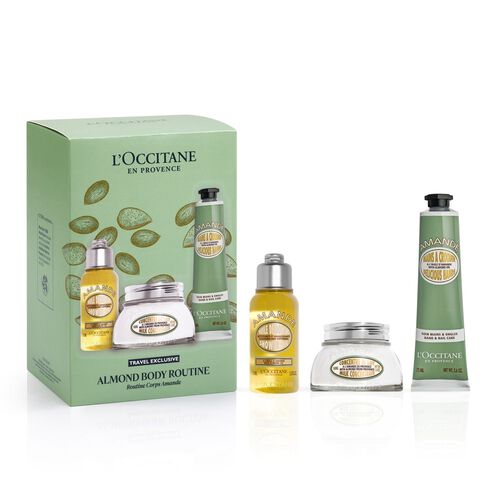 L'Occitane en Provence Almond Body Care Routine