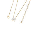 Trinity Gold Three Crystal Pendant