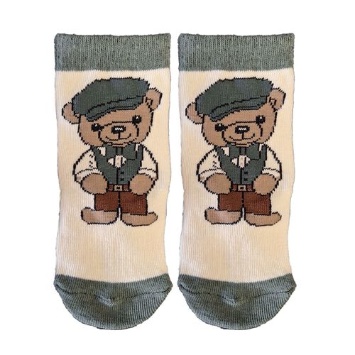 Traditional Craft Kids Kids Bear Socks 0-3
