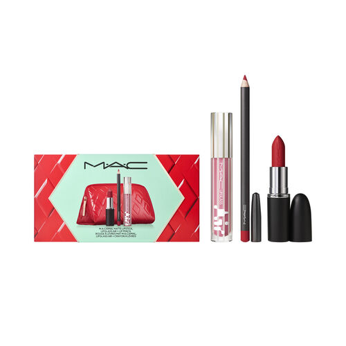 MAC Ruby Woo Lip Trio