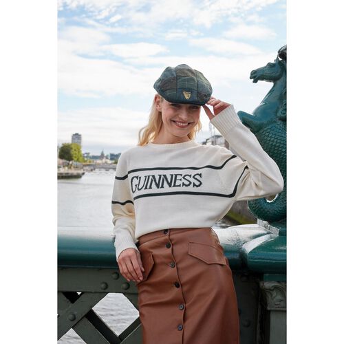 Guinness Guinness Tweed Flat Cap  M