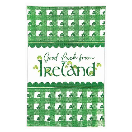 Irish Memories Pack of 4 Irish Waffle Tea Towel