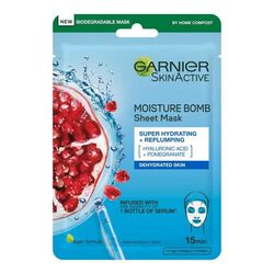 Garnier Moisture Bomb Pomegranate Hydrating Face Sheet Mask 28g