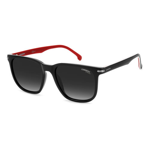 Carrera CARRERA 300/S Black Rectangular Sunglasses