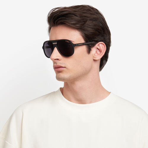 Carrera C SPORT 07/S Black Gold Pilot Sunglasses