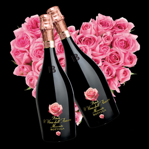 Distileria Bottega Petalo Moscato Il Vino dell'Amore Sparkling Wine 75cl