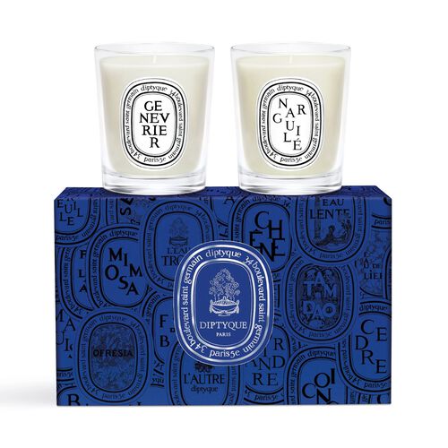 Diptyque Set of 2 Small Candles - Narguilé & Genévrier