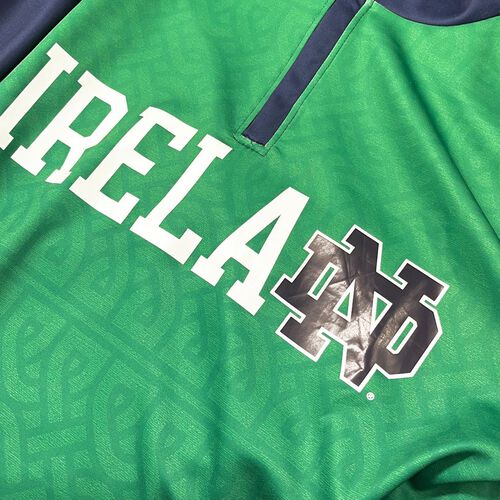 Notre Dame Men's Notre Dame Ireland Performance 1/4 Zip Top S