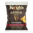 Keoghs Crinkle Cut Guinness and Flame Grilled Steak Crisps 125g