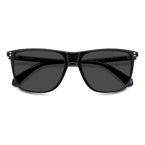 Polaroid PLD 6232/S Black Rectangular Sunglasses