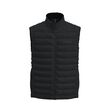 Boss Water-repellent slim-fit gilet with logo patch Black