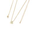Trinity Gold Shamrock Pendant