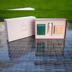 Arona Natural Fragrances Shampoo, Hand Cream, Hand & Body Bar Set 600g