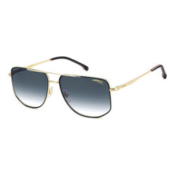 Carrera CARRERA 355/S Gold Black Rectangular Sunglasses