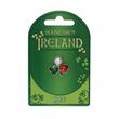 Souvenir Tricolour Shamrock Pin