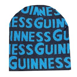 Guinness Chunky Blue Knit Hat One Size