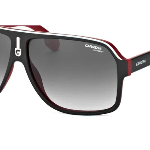Carrera CARRERA 1001/S Black Red Square Sunglasses