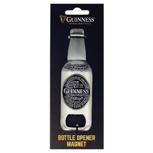 Guinness 3D Bottle Shape Bottle Opener