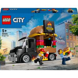 Lego City Burger Van Food Truck Vehicle Toy Set