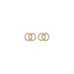Jolina Recycled Earrings Gold/Multi-Colour
