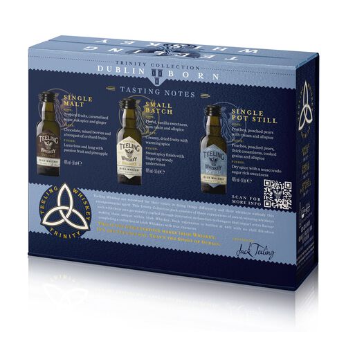 Teeling Whiskey Teeling Trinity Dublin Born Mini Gift Pack 3x5cl