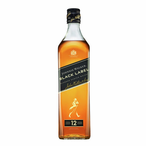 Johnnie Walker Black Blended Scotch Whisky 1L
