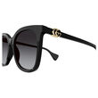 Gucci GG1071S-001 Rectangular Sunglasses