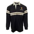 Guinness Striped Long-Sleeve Rugby Shirt S