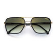 Carrera CARRERA 256/S Gold Black Rectangular Sunglasses