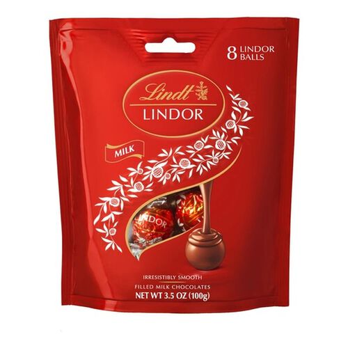 Lindt Milk chocolate bag 100g