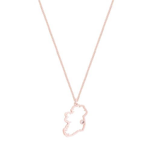 Trinity Ireland Outline Pendant