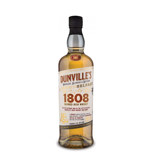 Dunvilles Dunvilles 1808 Blended Irish Whiskey 70cl