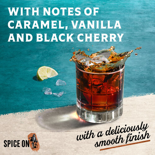 Captain Morgan Black Spiced Rum 1L