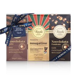 Venchi Hazelnut Chocolate Bars Multi Pack 