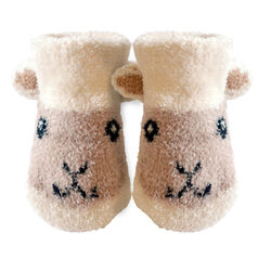 Patrick Francis Cream Baby Sheep Booties