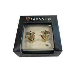 Guinness Gold Cufflinks