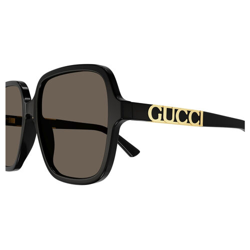 Gucci GG1189S-001 Rectangular Sunglasses