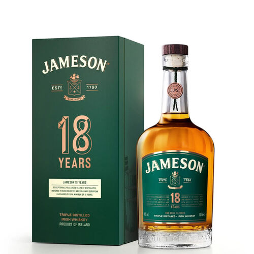 Jameson 18 Year Old Irish Whiskey 70cl