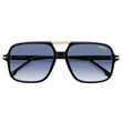 Carrera CARRERA 350/S Black Gold Rectangular Sunglasses