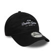 New Era Cap Shield Logo NFL Dublin Game 2025 Black 9TWENTY Adjustable Cap