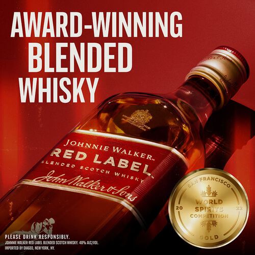 Johnnie Walker Red Label Blended Scotch Whisky  5cl