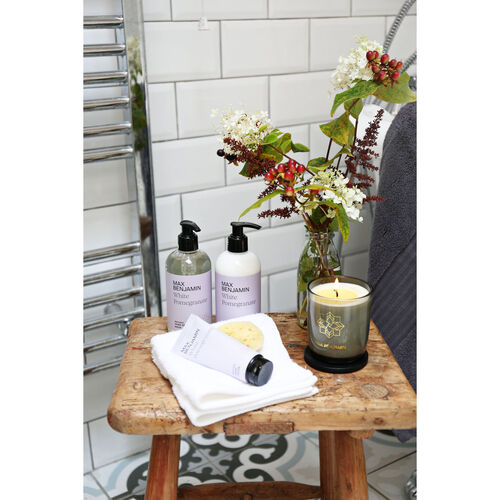 Max Benjamin White Pomegranate Hand & Body wash & lotion gift set